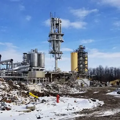 Ethanol plant decommissioning project