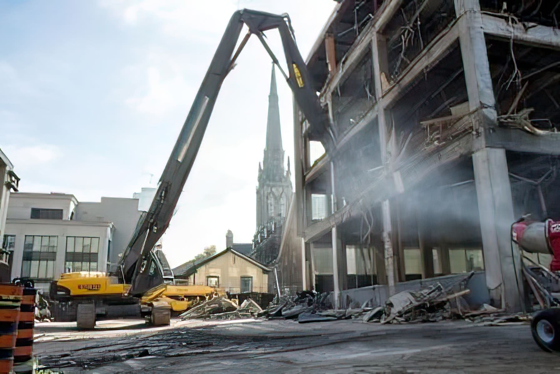 Jackson Street commercial demolition project