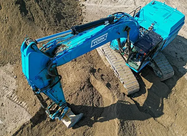 Shallow Excavation Services Tracked Hydraulic Excavator